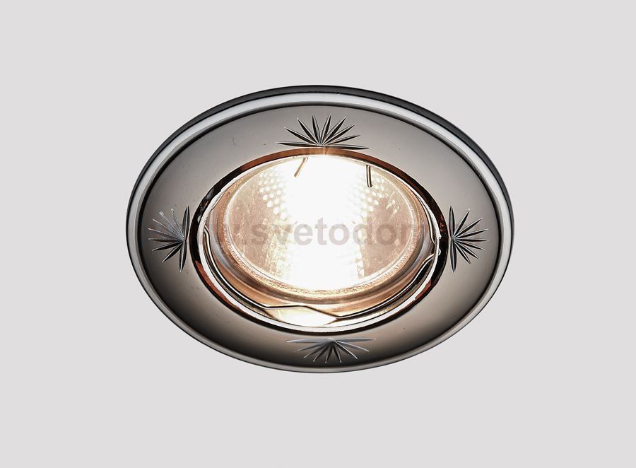 Светильник точечный Ambrella 104A CF GU/CH черный/хром MR16 ORGANIC SPOT