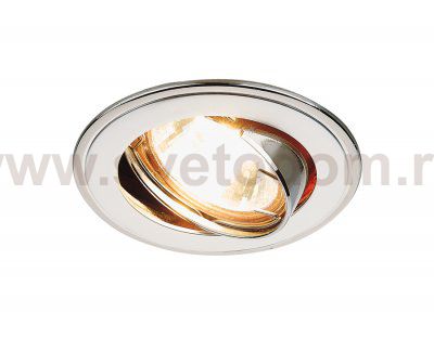 Светильник точечный Ambrella 104A PS/N перламутровое серебро/никель MR16 ORGANIC SPOT