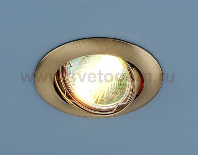 Точечный светильник Elektrostandard 104S SB (бронза)
