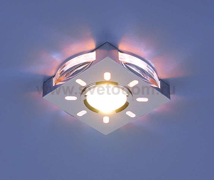 Светильник Elektrostandard 1051 хром/белая подсветка