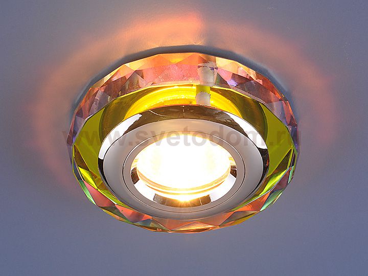 Точечный светильник Elektrostandard 1056 CLEAR/MULTI (зеркальный / мульти)