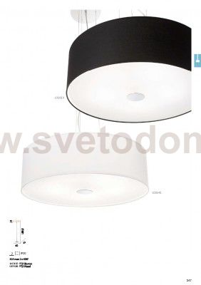 Ideal Lux WOODY SP5 NERO