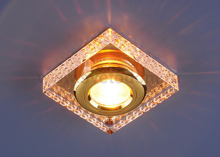 Светильник Elektrostandard 1058 зеркальный/золотой