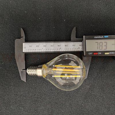 Лампа светодиодная шарик Gauss LED E14 11W 720lm 2700K (105801111)