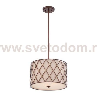 Подвесной светильник Natural concept QZ/BROWNLATT/P/M BROWN LATTICE