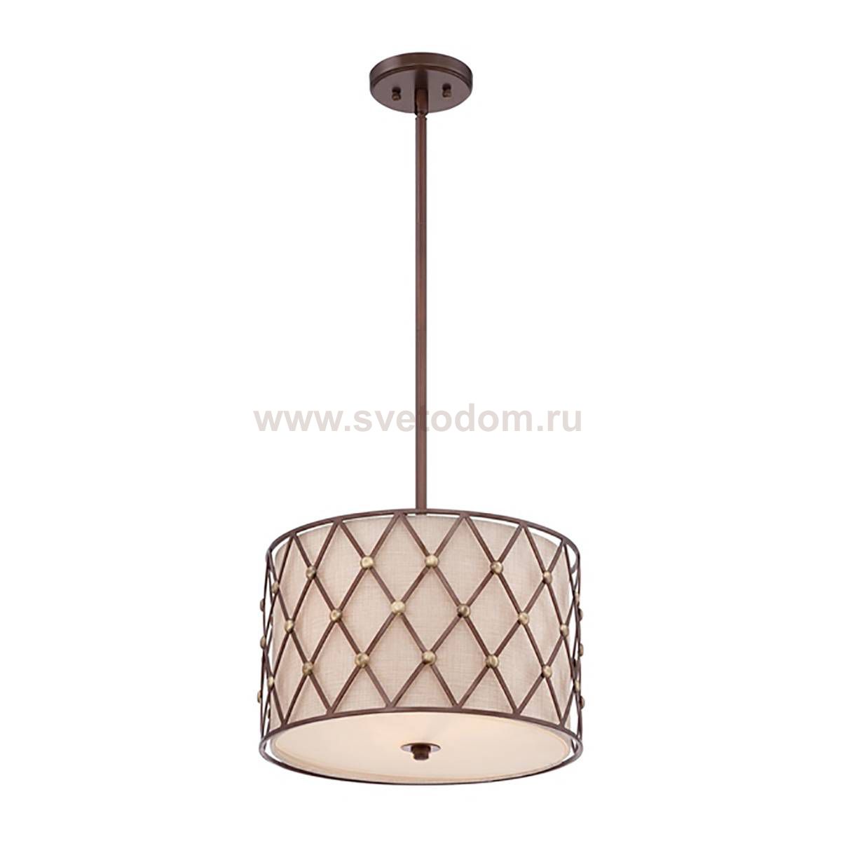 Подвесной светильник Natural concept QZ/BROWNLATT/P/M BROWN LATTICE