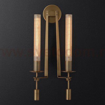 Бра RH Fontanelle Double Wall Lamp ImperiumLoft 106461-22