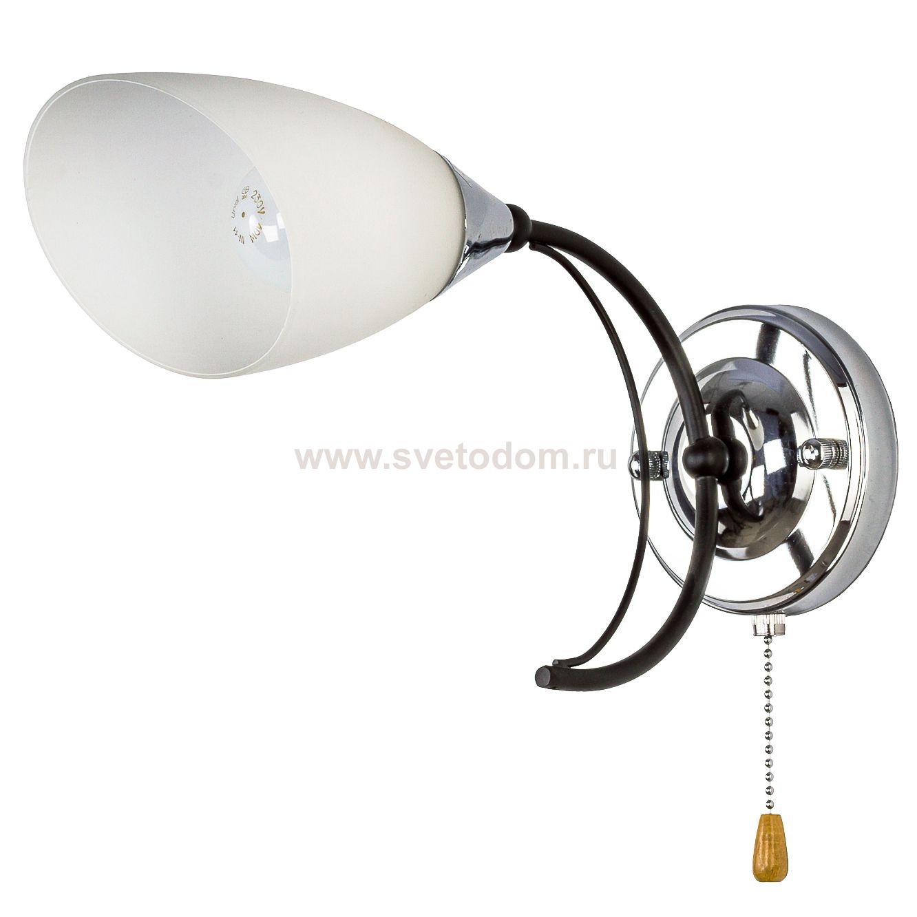 Светильник ЭкономСвет 10657/1wWENGE+CR MK