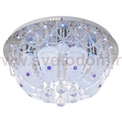 Светильник ЭкономСвет 10701/5CR RC WTLED