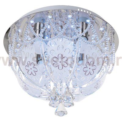 Потолочный светильник Экономсвет 10705/4CR RC WTLED