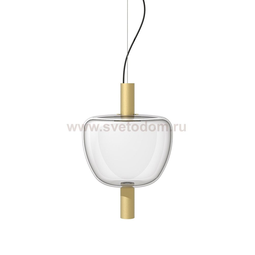 Подвесной светильник 10709P/B gold/clear 10709P/B gold/clear Delight