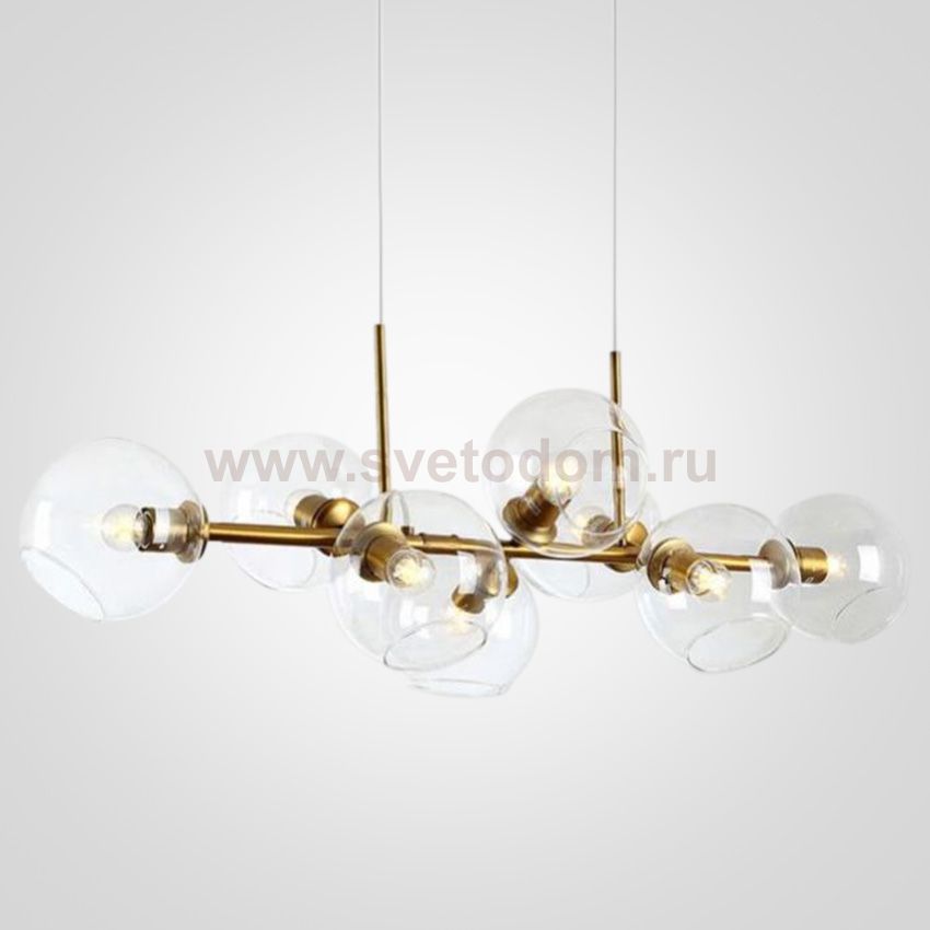 Люстра Staggered Glass Chandelier 8 ImperiumLoft 107263-22