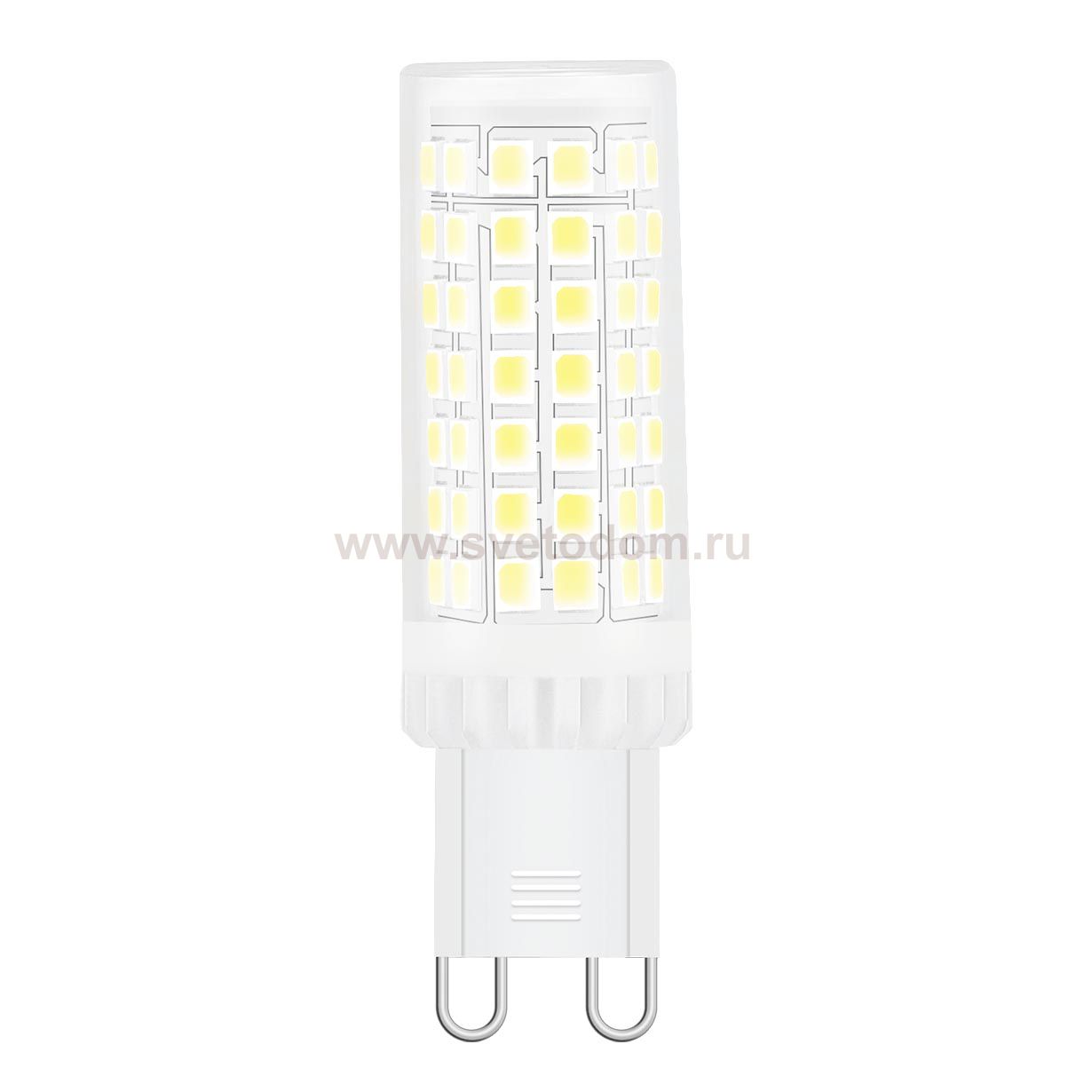 Лампа Gauss G9 AC185-265V 6,5W 770lm 4100K керамика LED (107309206)