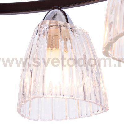 Потолочный светильник 10734A/6CR+WENGUE CL Gerhort