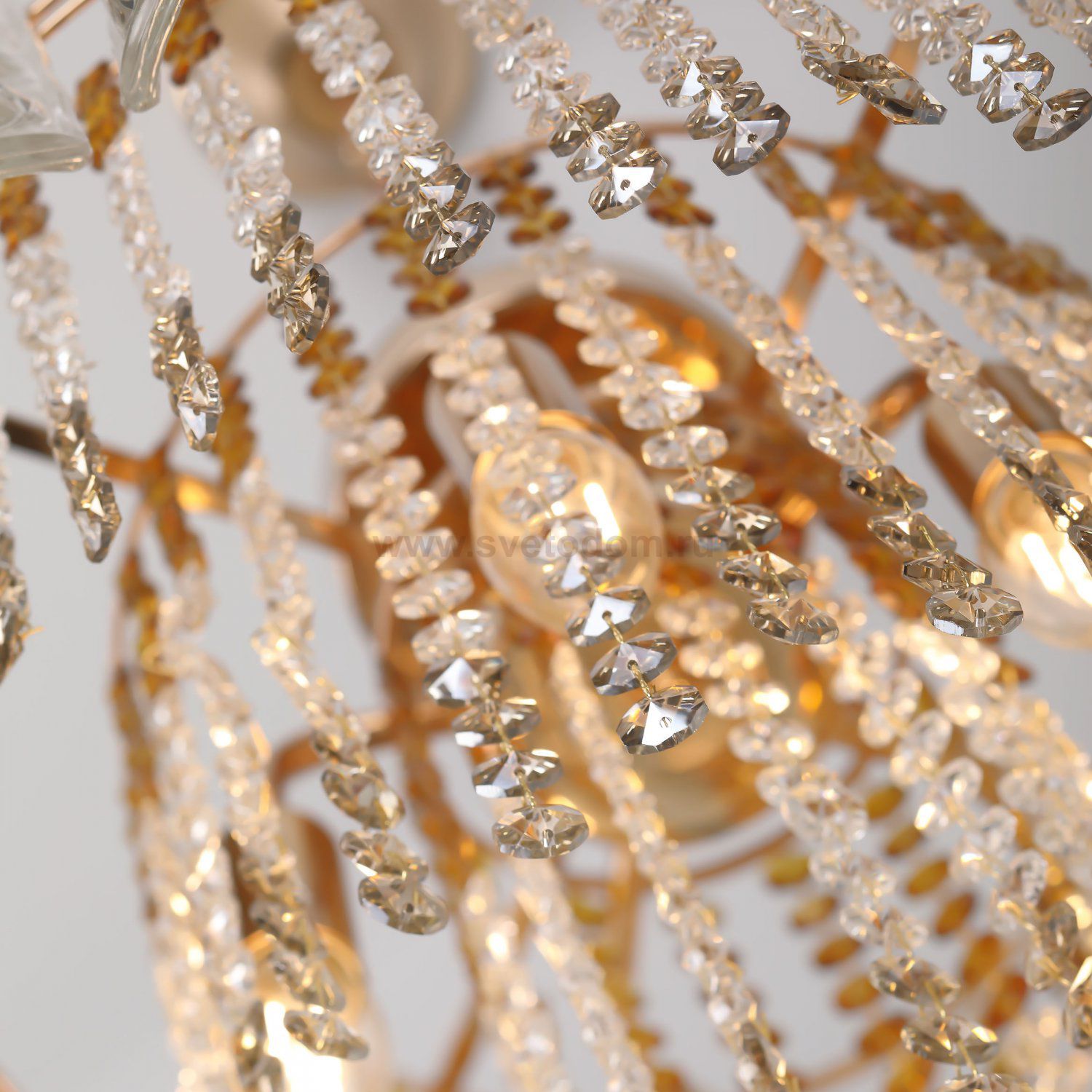 Люстра Rivoli Margrit 1079-205 5 х Е14 40 Вт хрусталь классика