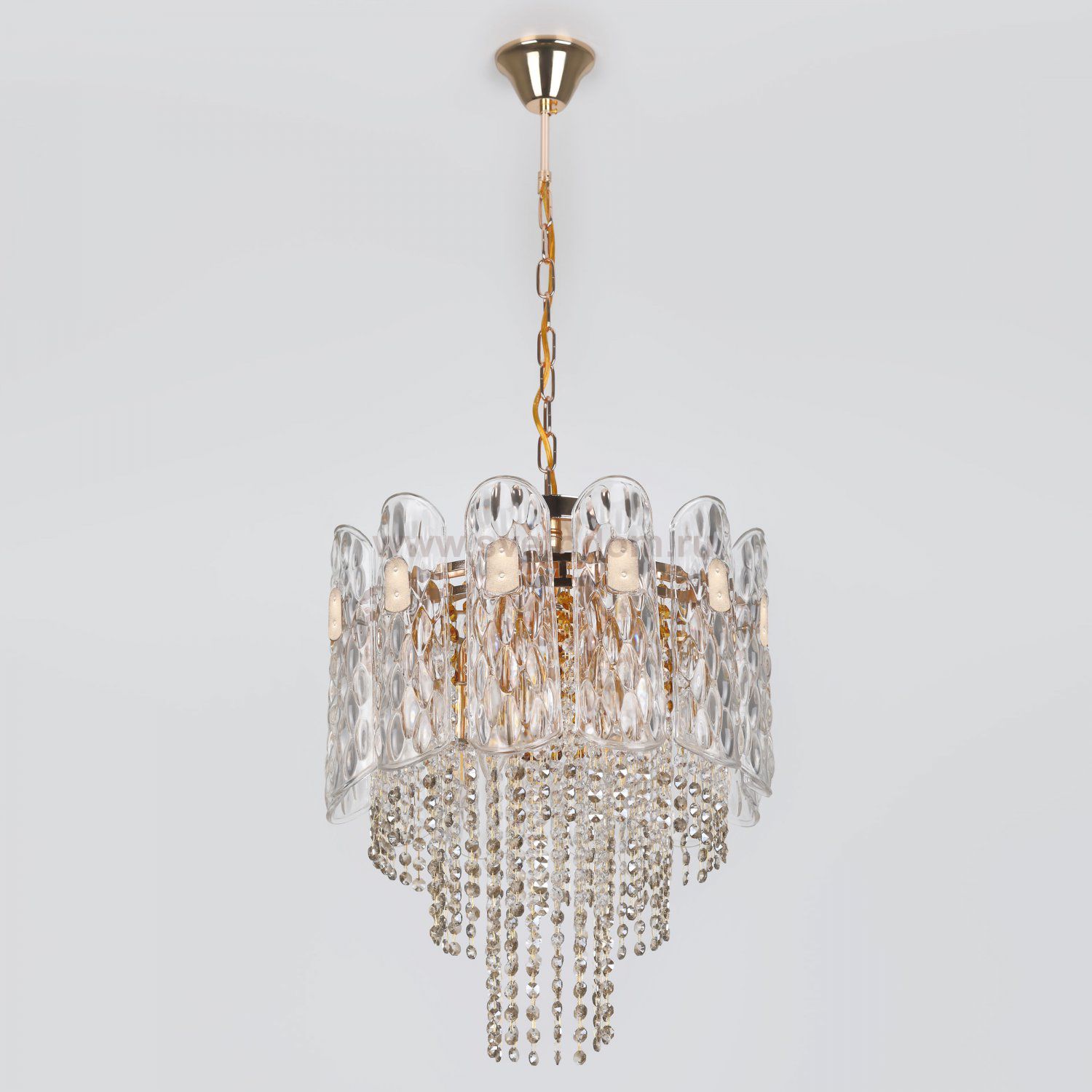 Люстра Rivoli Margrit 1079-205 5 х Е14 40 Вт хрусталь классика