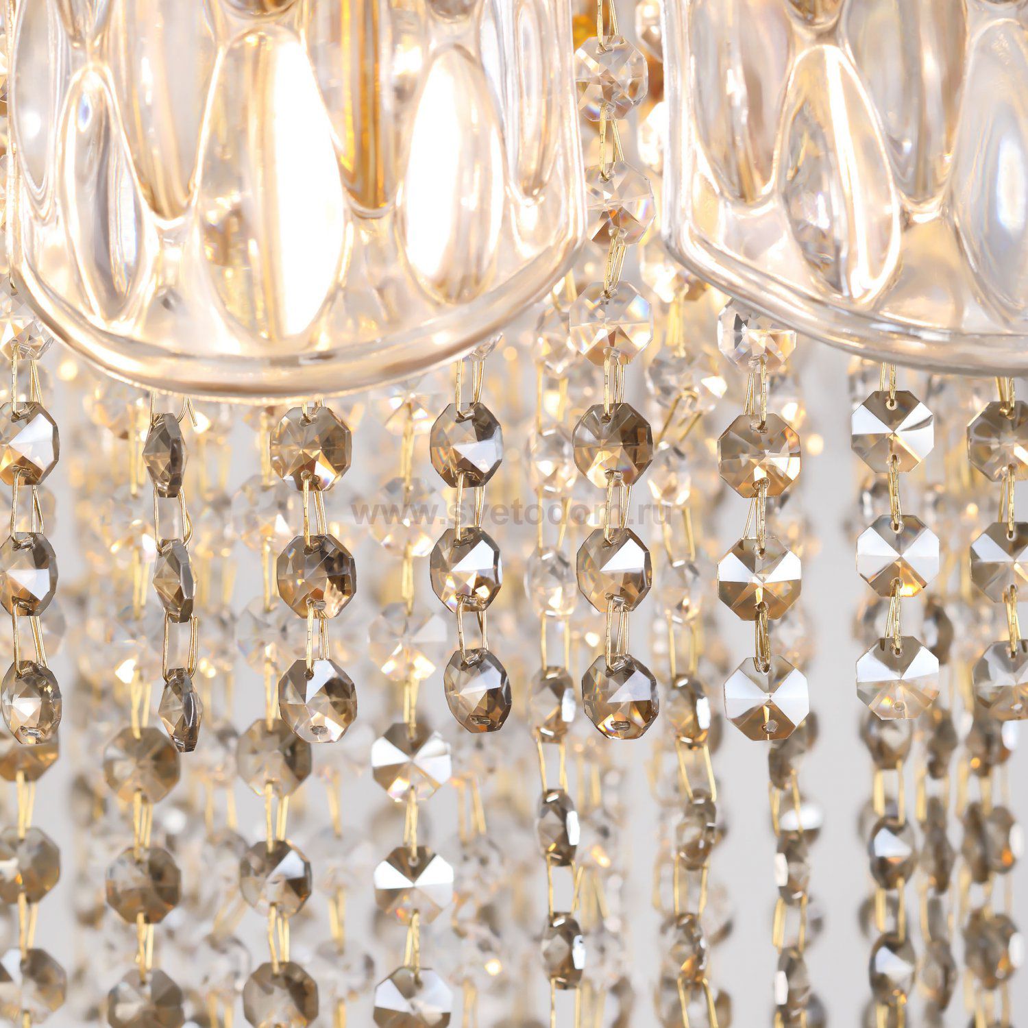 Люстра Rivoli Margrit 1079-205 5 х Е14 40 Вт хрусталь классика