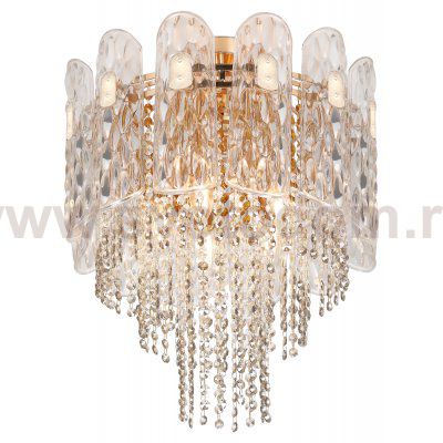 Люстра Rivoli Margrit 1079-205 5 х Е14 40 Вт хрусталь классика