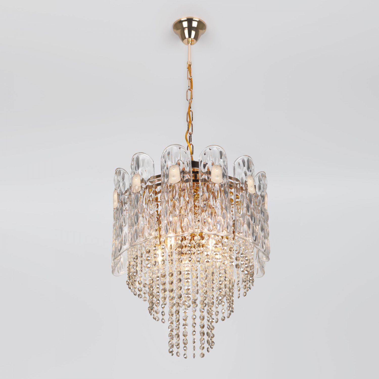 Люстра Rivoli Margrit 1079-205 5 х Е14 40 Вт хрусталь классика