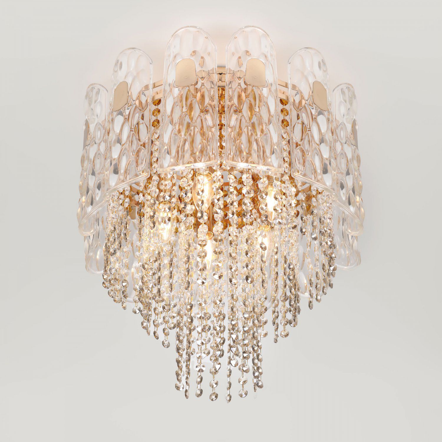 Люстра Rivoli Margrit 1079-205 5 х Е14 40 Вт хрусталь классика