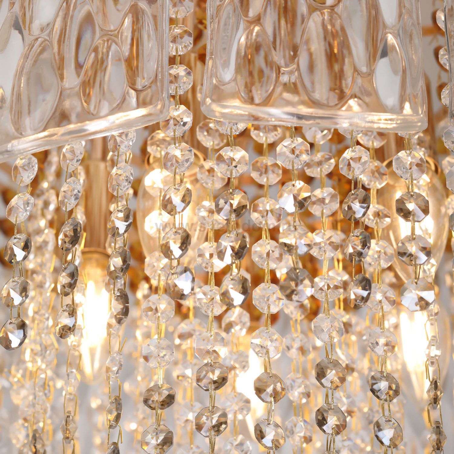 Люстра Rivoli Margrit 1079-205 5 х Е14 40 Вт хрусталь классика