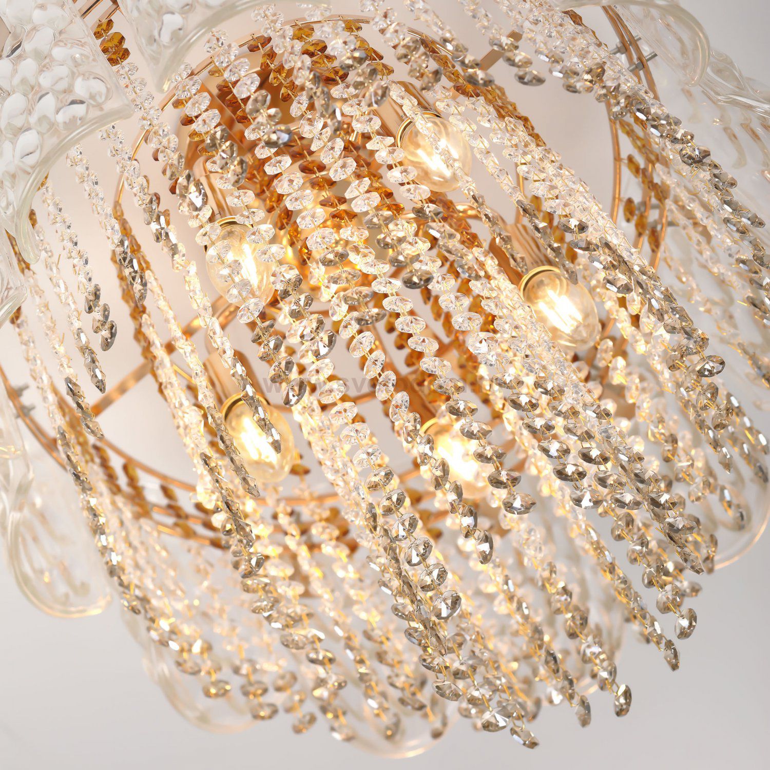 Люстра Rivoli Margrit 1079-205 5 х Е14 40 Вт хрусталь классика