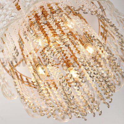 Люстра Rivoli Margrit 1079-205 5 х Е14 40 Вт хрусталь классика