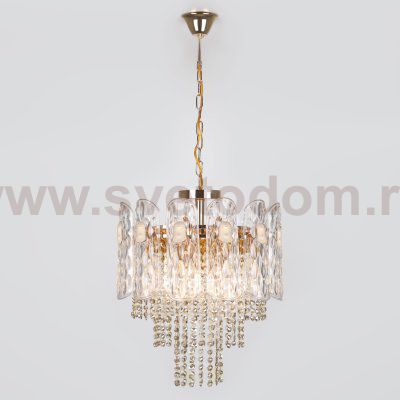 Люстра Rivoli Margrit 1079-205 5 х Е14 40 Вт хрусталь классика