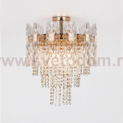 Люстра Rivoli Margrit 1079-205 5 х Е14 40 Вт хрусталь классика