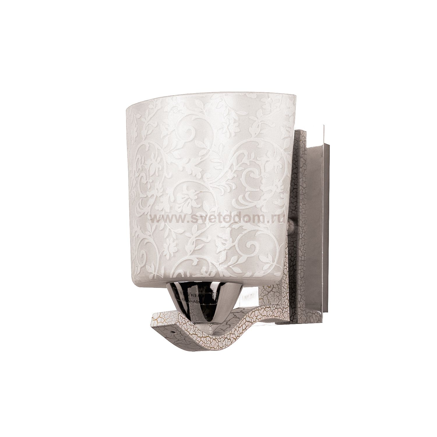 Светильник ЭкономСвет 10821G/1wCR+BNWT WT