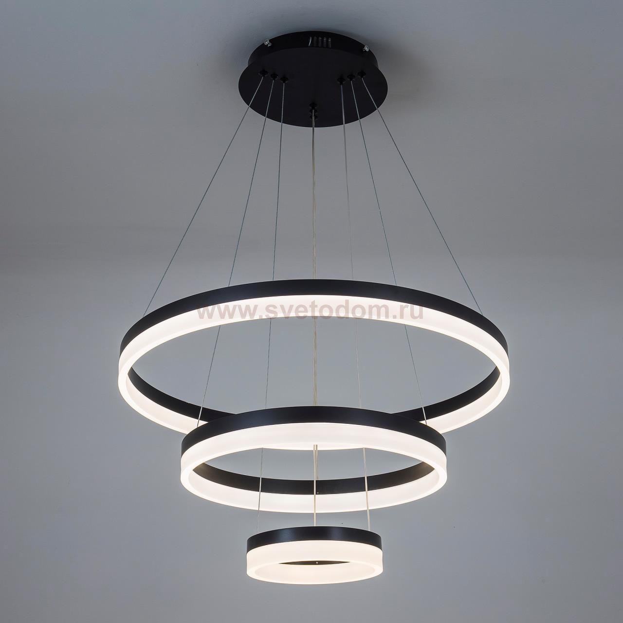 Подвесной светильник LED4U L10823-60-40-20 BK