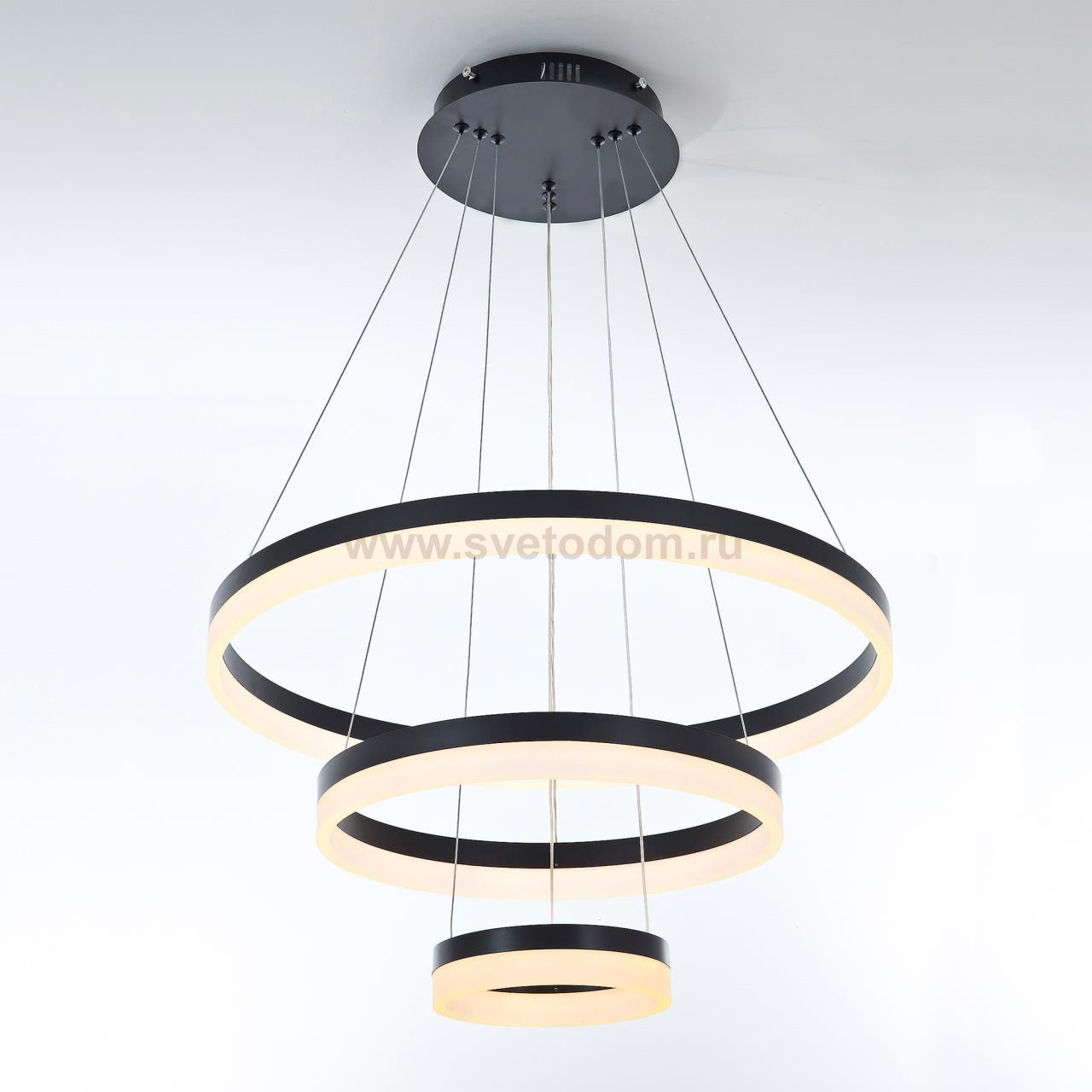 Подвесной светильник LED4U L10823-60-40-20 BK