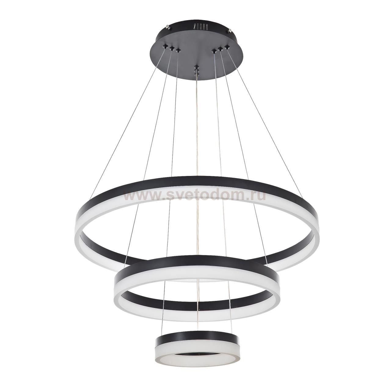 Подвесной светильник LED4U L10823-60-40-20 BK