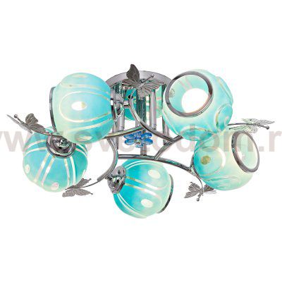 Светильник ЭкономСвет 10823/5CR BL