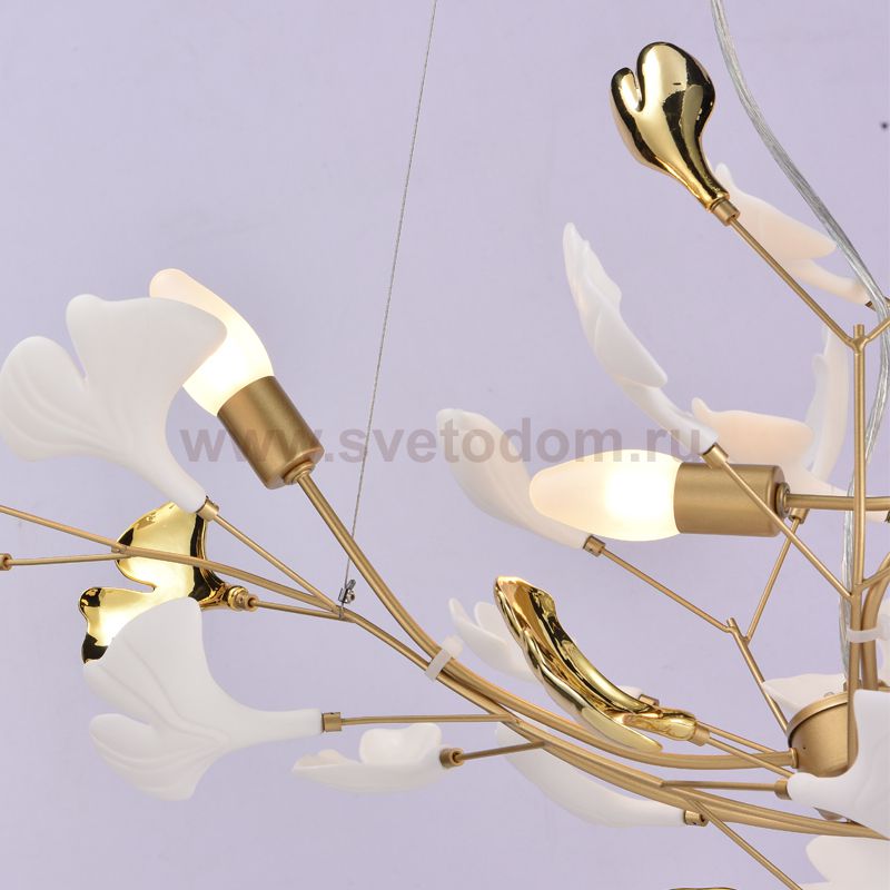 Люстра 10881P / L600 gold / white Delight Collection