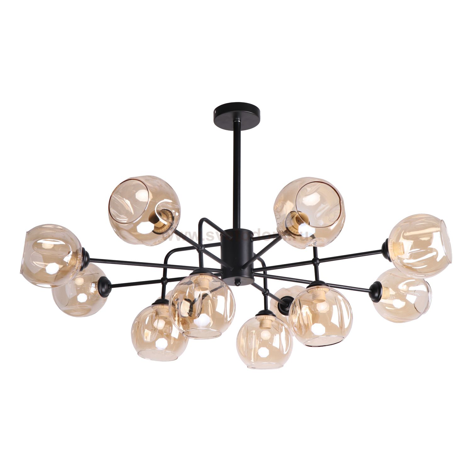 Потолочный светильник 10886/12BK AMB Экономсвет