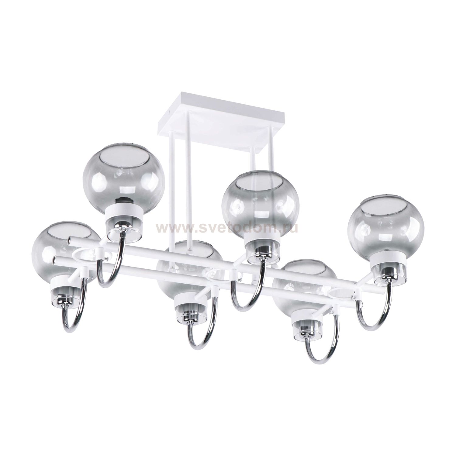 Люстра современная Экономсвет 10904/6WT+CR SM