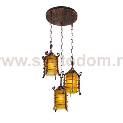 Светильник ЭкономСвет 1090B/3RG TEA