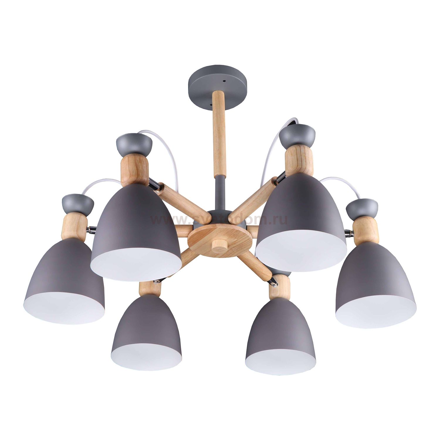 Потолочный светильник 10911/6WD+GR GR+WT Экономсвет