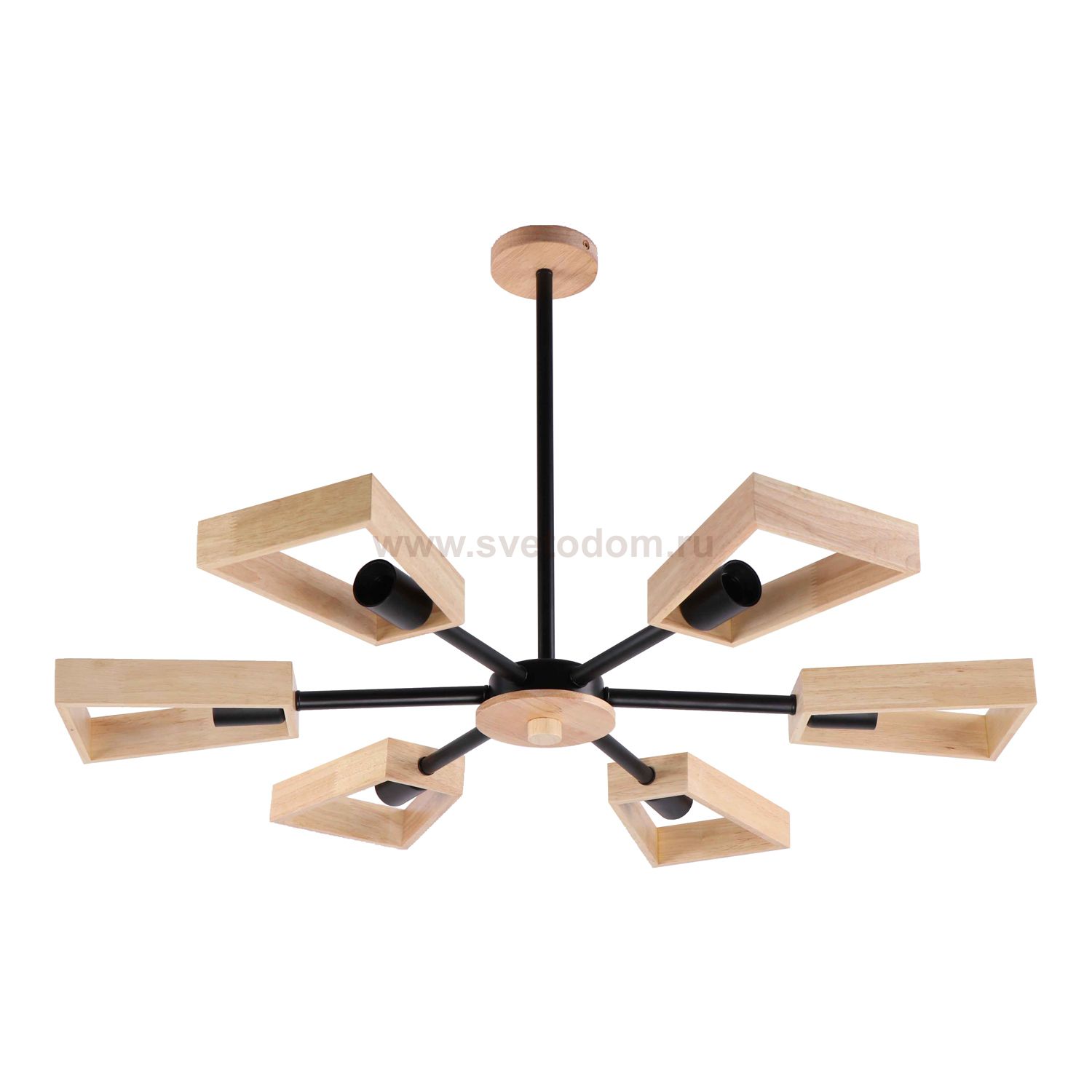 Светильник ЭкономСвет 10913/6BK+WD WD