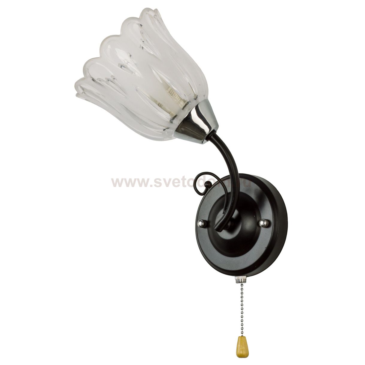 Светильник ЭкономСвет 10932/1wCR+BK