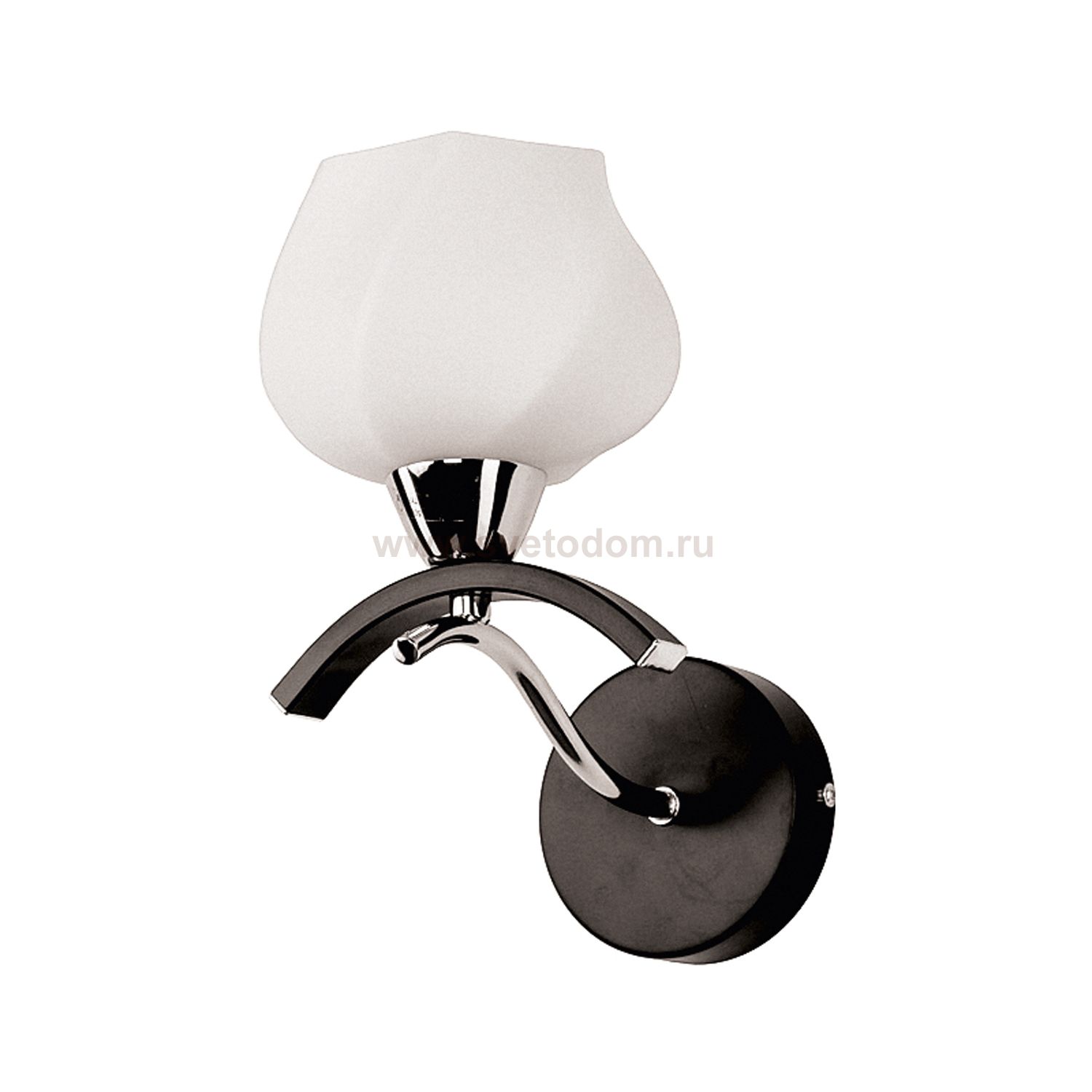 Светильник ЭкономСвет 10937/1wCR+BK MK