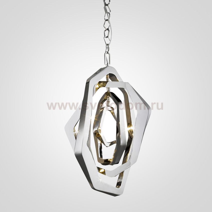 Подвесной светильник ImperiumLoft Hardy nickel P68020M-7 nickel ImperiumLoft 109512-30