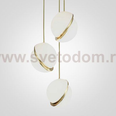 Подвесной светильник ImperiumLoft Crescent 3 9182S/3S white ImperiumLoft 109514-30