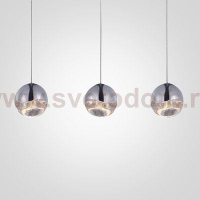 Подвесной светильник ImperiumLoft Globo 3 nickel SD3301-3 nickel ImperiumLoft 109522-30