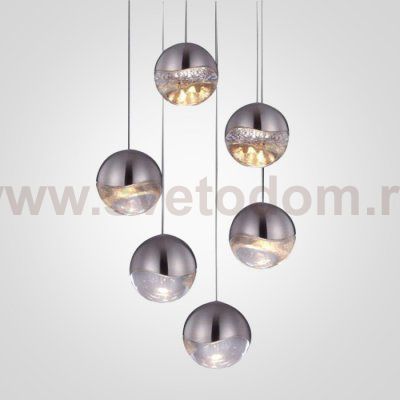 Подвесной светильник ImperiumLoft Globo 6U nickel SD3301-6U nickel ImperiumLoft 109524-30