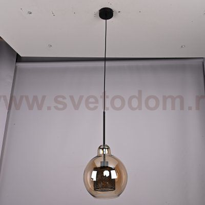 Подвесной светильник CATCH AMBER Pear S D25 ImperiumLoft 109582-26