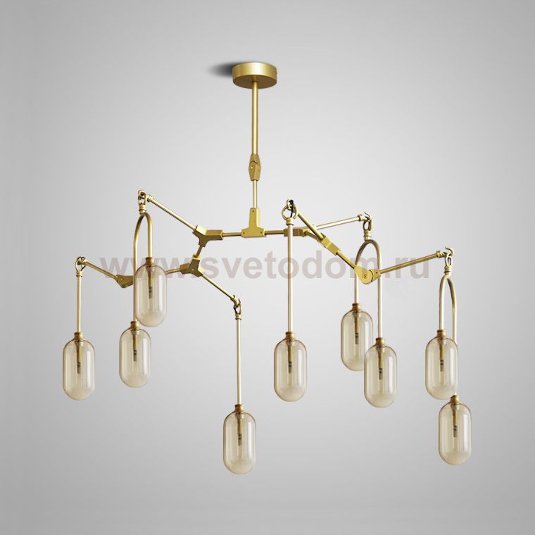 Подвесная люстра WILLOW 8 ImperiumLoft 109584-26