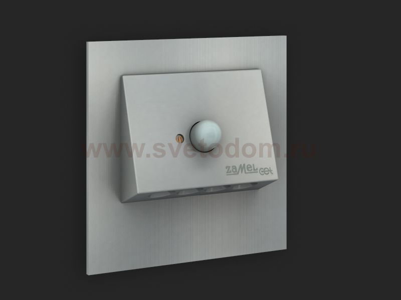 Zamel Светильник NAVI Алюминий/Хол.бел. в монт.коробку, 230V AC с встр. радиоприемником (11-224-11)