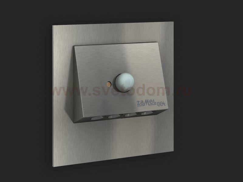 Zamel Светильник NAVI Сталь/Хол.бел. в монт.коробку, 230V AC с встр. радиоприемником (11-224-21)